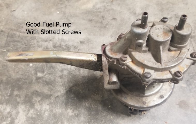 Good Fuel Pump Has Slotted Screws.jpg