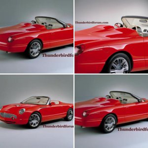 2002 Thunderbird Sports Roadster Concept