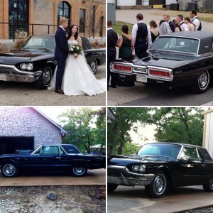 1965 Thunderbird Wedding Photos