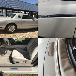 800-Mile 2005 Cashmere Ford Thunderbird 50th Anniversary Edition