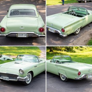30-Years-Owned Willow Green 1957 Ford Thunderbird