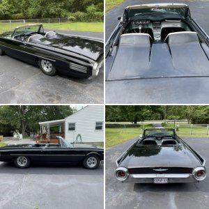 1961 Ford Thunderbird Sports Roadster Tribute
