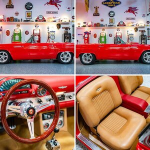1955 Ford Thunderbird Red