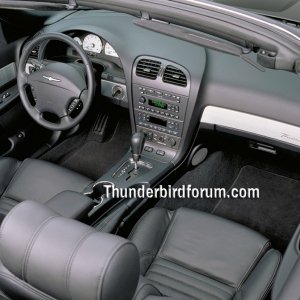 2003 Ford Thunderbird Dash