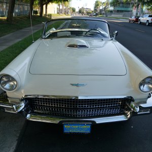 Supercharged 1957 Ford Thunderbird-F-Code Front End Photo