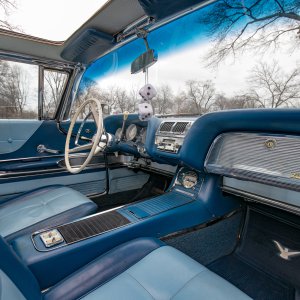 1960 Ford Thunderbird Passenger side Interior