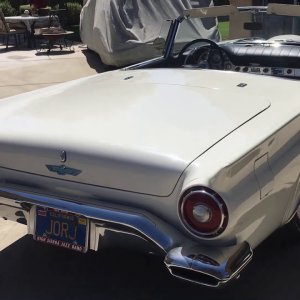 1957 Ford Thunderbird same owner for 61 years!