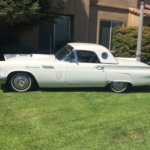 1957 Ford Thunderbird Side View