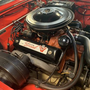 1957 Ford Thunderbird Thunderbird Special Engine