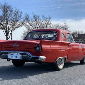 1957 Ford Thunderbird Back side