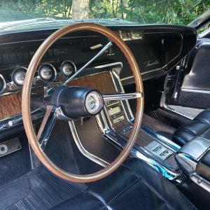 1966 Ford Thunderbird Town Landau Drivers Interior