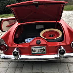 1955 Thunderbird Trunk
