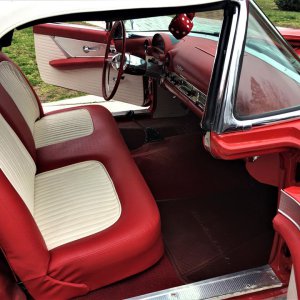 1955 Thunderbird Interior