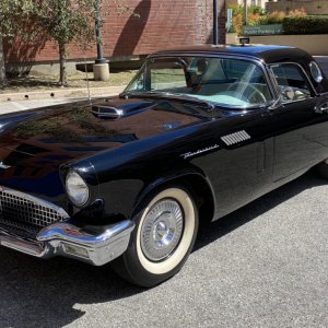 1957 Ford Thunderbird Front View
