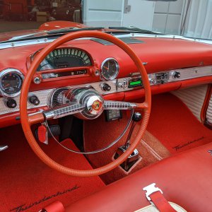 1955 Ford Thunderbird Dash Driver's Side