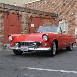 1955 Ford Thunderbird Front View
