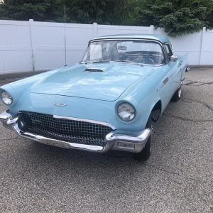 1957 E-Code Ford Thunderbird Front Grill