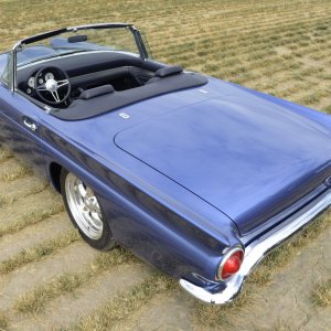 1957 Ford Thunderbird Restomod Top View
