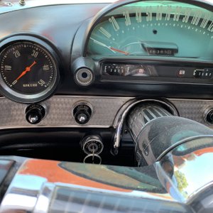 1955 Ford Thunderbird Dash