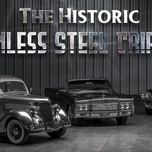 The Historic Stainless Steel Trifecta - Offered Without Reserve as a single consignment