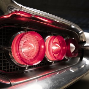 1960 Stainless Steel Ford Thunderbird-Taillights