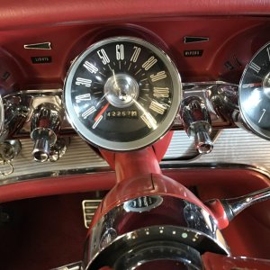 1963 Ford Thunderbird Speedometer
