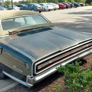 1967 Fordor left rear
