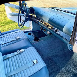 1957 Ford Thunderbird F-Code Interior