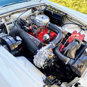 1957 Ford Thunderbird F-Code Factory Supercharger