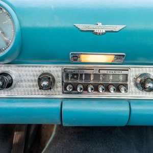 1956 Ford Thunderbird Radio