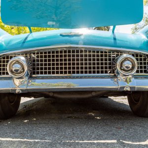 1956 Ford Thunderbird Front Chrome Grill