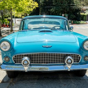 1956 Ford Thunderbird Front View