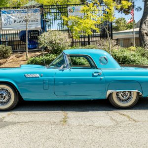 1956 Ford Thunderbird Driver's Side View