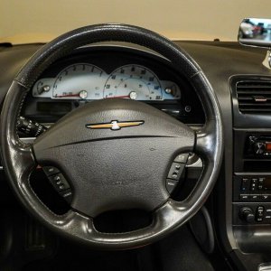 2002 Chip Foose Ford Thunderbird- Speedbird Steering Wheel