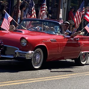 1957 Ford Thunderbird 4th of July Parade