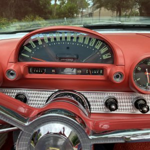 1956 Ford Thunderbird Speedometer