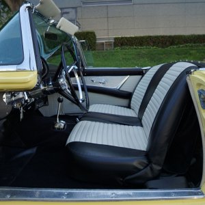 1957 Ford Thunderbird E Interior