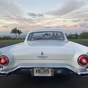 1957 Ford Thunderbird in Hawaii