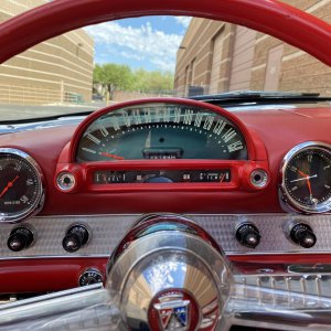 1955 Ford Thunderbird Speedometer