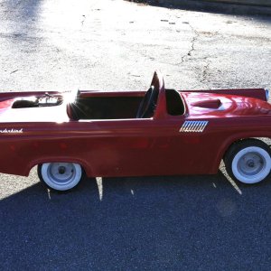 Ford Thunderbird–Style Go Kart