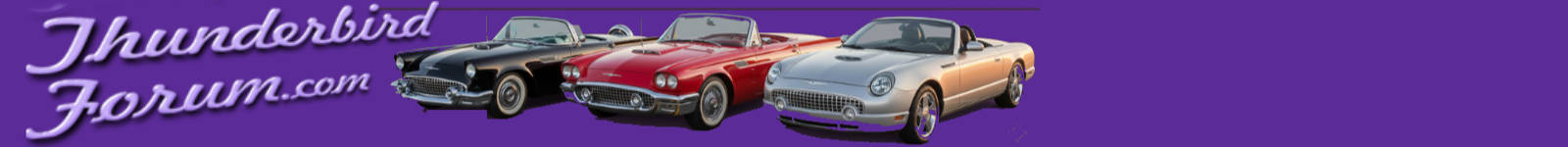 Ford Thunderbird club group 1955-2005 T-Bird models