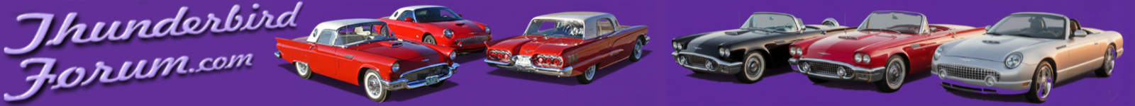 Ford Thunderbird club group 1955-2005 T-Bird models