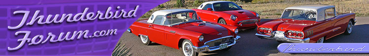 Ford Thunderbird forum club group 1955-2005 models