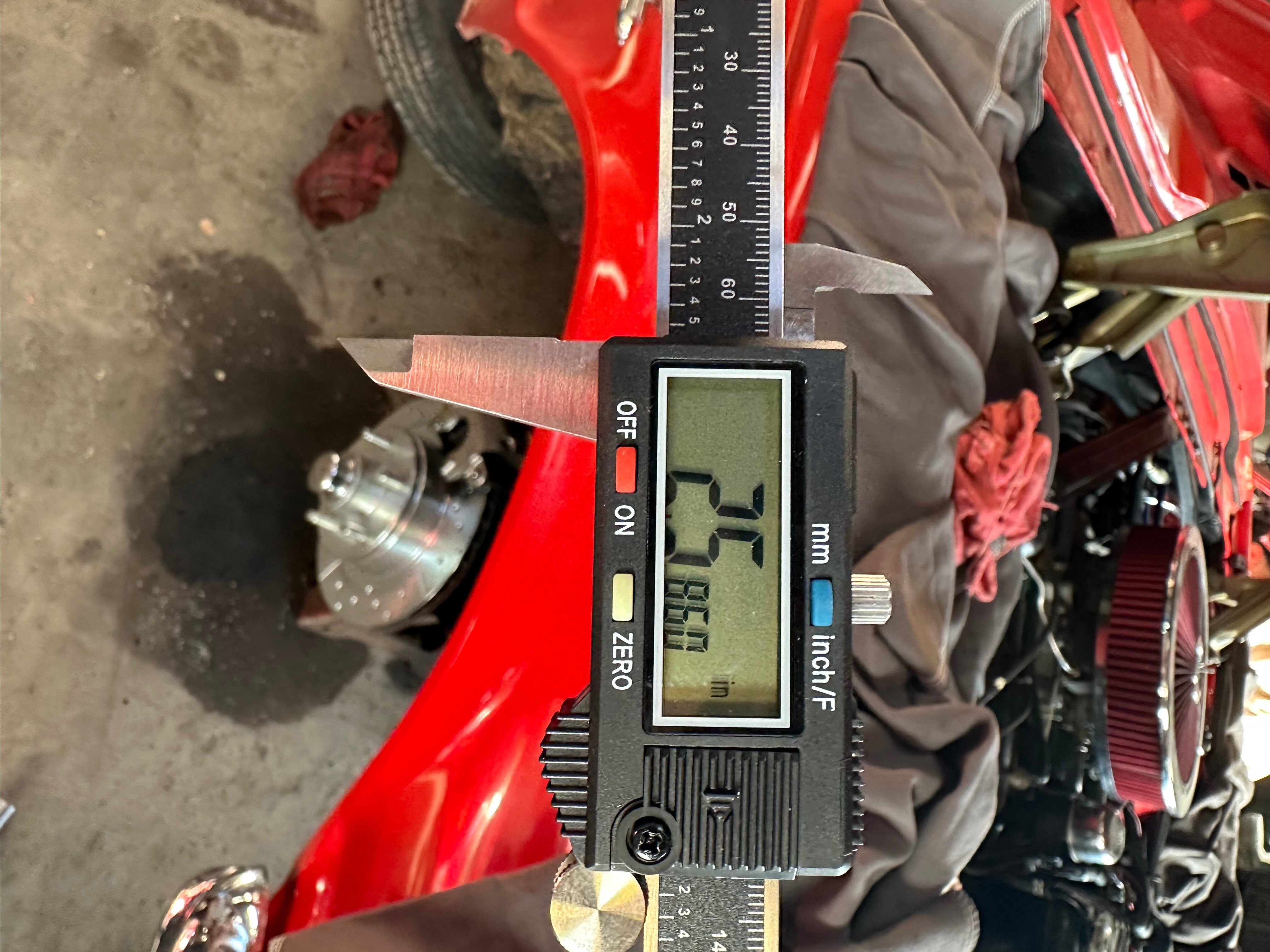 Disk brake conversion